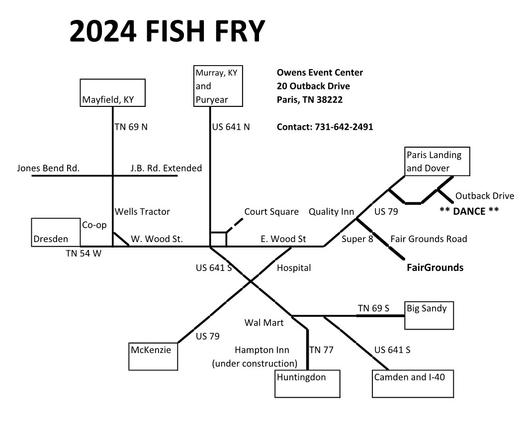 Fish Fry Map 2024